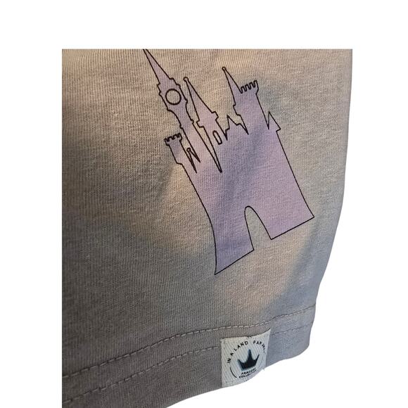 DISNEY PRINCESS COLLECTION IN A LAND FAR AWAY size S Gray T-Shirt and Shorts NWT - Picture 3 of 12